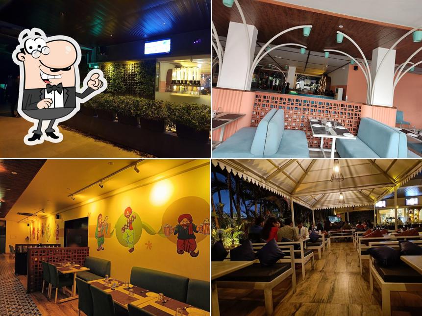 The interior of SUKHI DA DHABA