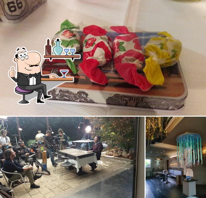 Gli interni di Satricum Food & Wine