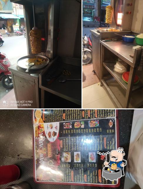 Food at Shawarma Corner
