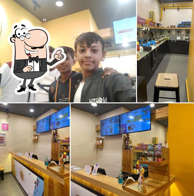 The interior of The Belgian Waffle Co