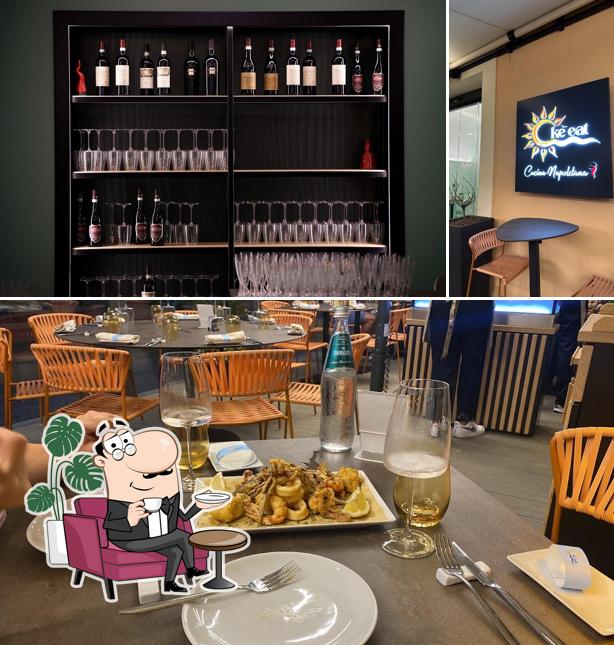 Gli interni di Ké Eat Gaeta