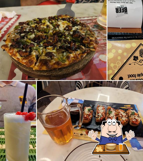 Food at The beer cafe gaur city