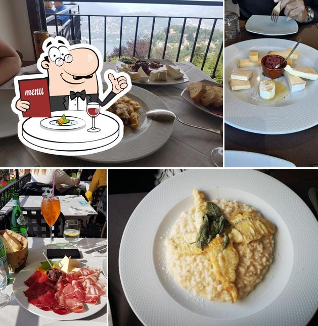 Antipasto al Trattoria Dei Bracconieri Brunate