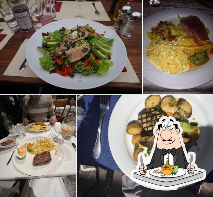 Platti al restaurant Du Banneret