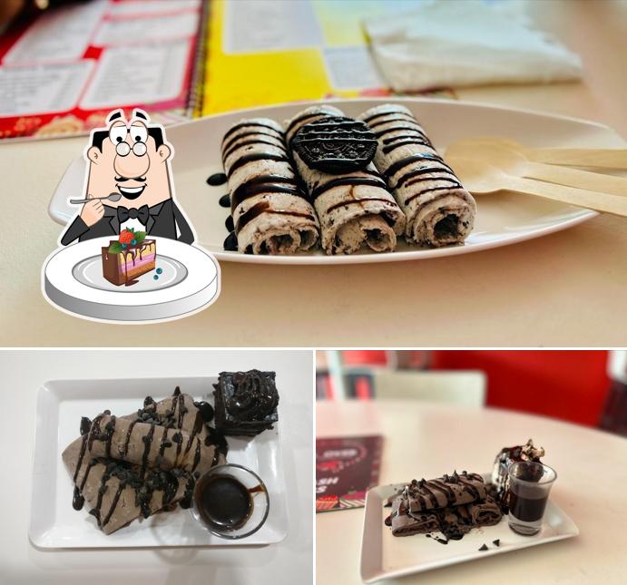 Chocolate cake at Roll Over