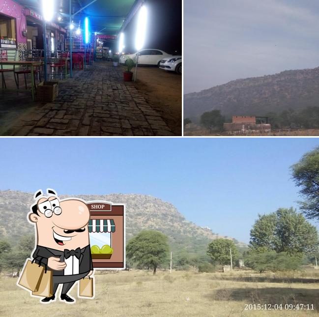Check out how Shri Shyam Pavitra Bhojnalaya looks outside