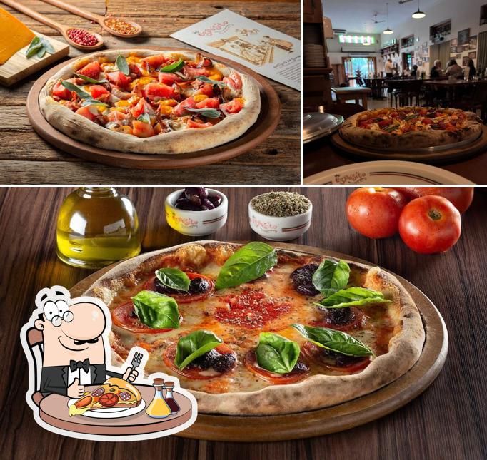 Consiga pizza no Espósito Pizzeria
