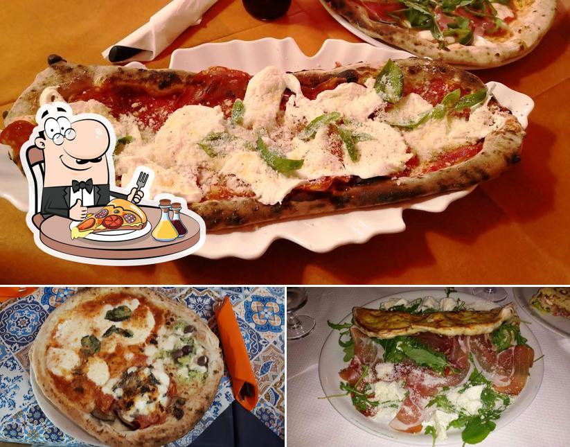 A Pizzeria La Taverna dei Mille, puoi provare una bella pizza