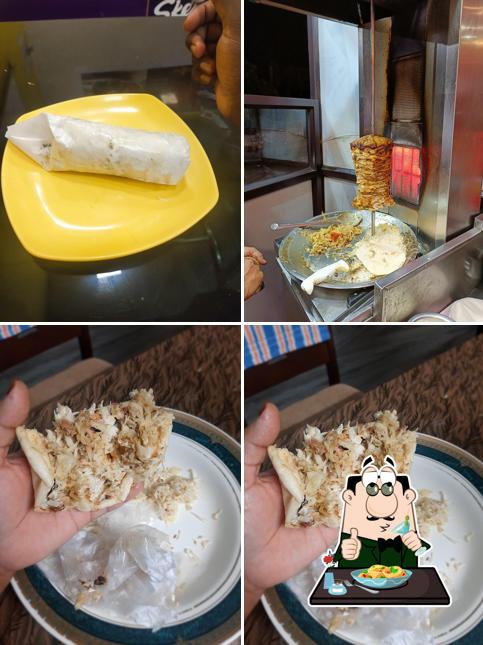 Food at Arabian Shawarma