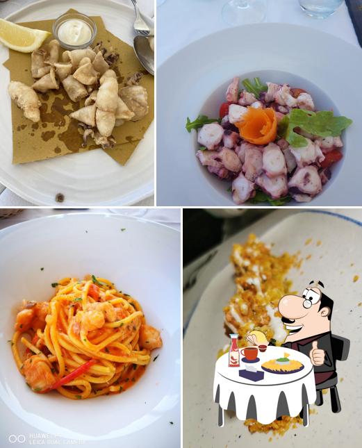 Piatto di formaggi al Ristorante Lo Scalo