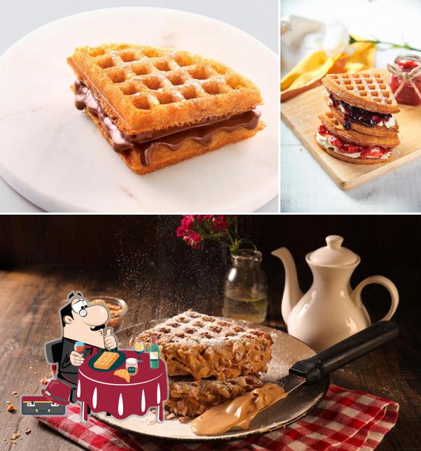 Waffles at The Belgian Waffle Co