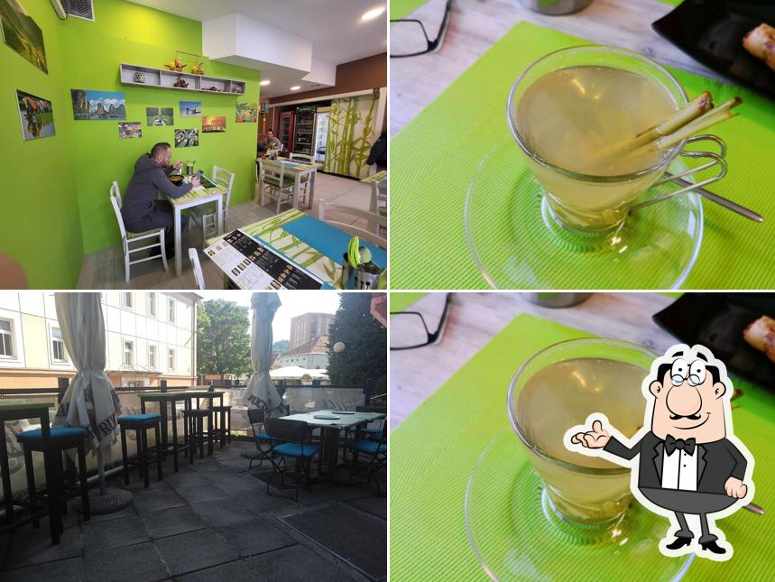 Dai un'occhiata agli interni di Wok & Roll Celje