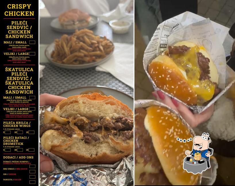 Panino con maiale stirato al BBQ Škatulica