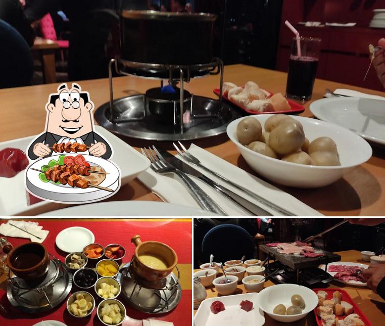 Platos en Blend Restaurant & Fondue