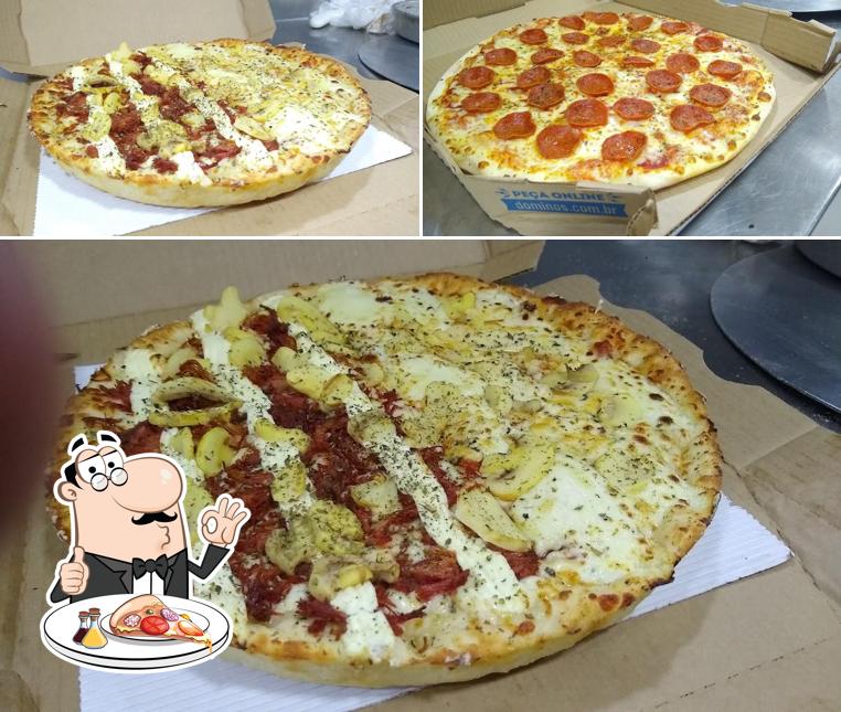 Consiga pizza no Domino's Pizza - Vitória