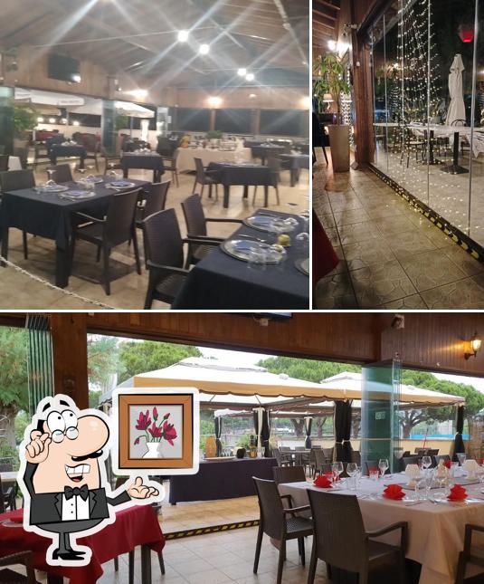 Gli interni di Il Pacchero Latina - Ristorante - Pizzeria - Lounge Bar