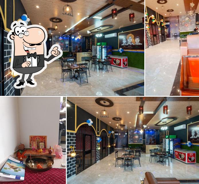 The interior of Jail Chai Bar