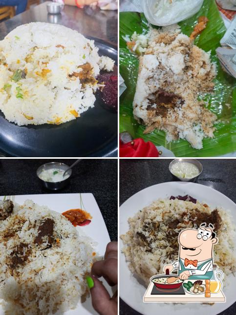 Fried rice at Nandhu Hotel