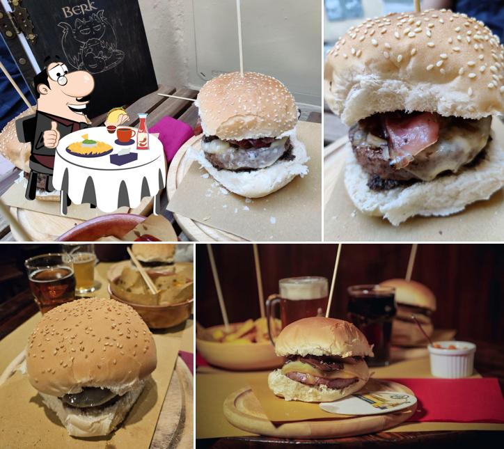 Gli hamburger di Berk the pub potranno incontrare molti gusti diversi