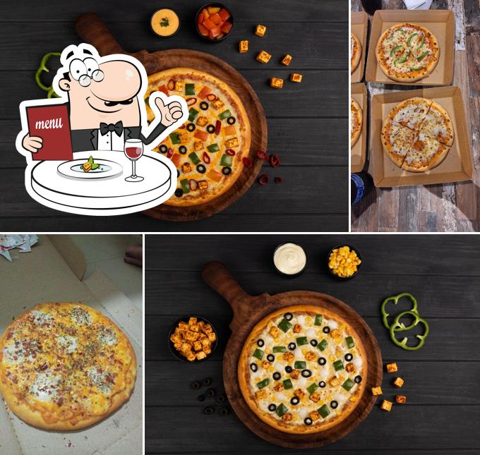 Food at La milano pizzeria