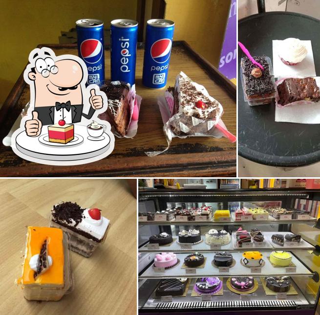 Monginis Cake Shop mapusa serves a variety of sweet dishes
