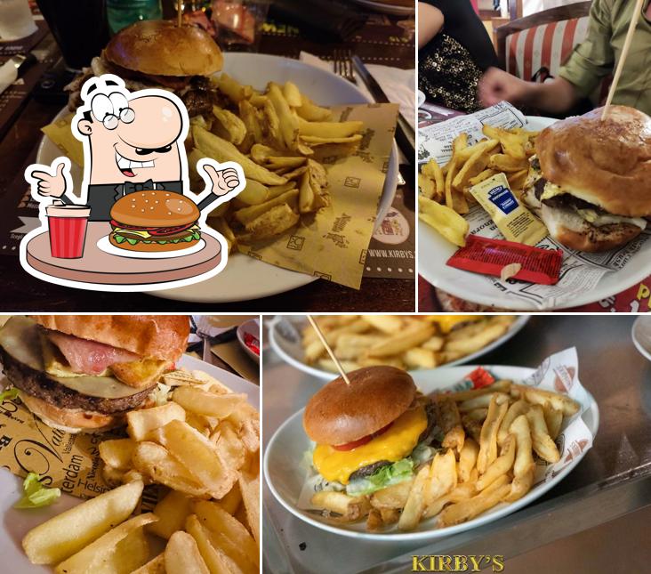Ordina un hamburger a Kirby's
