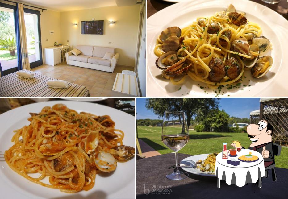 Piatto di formaggi al Ristorante Villa Barbarina