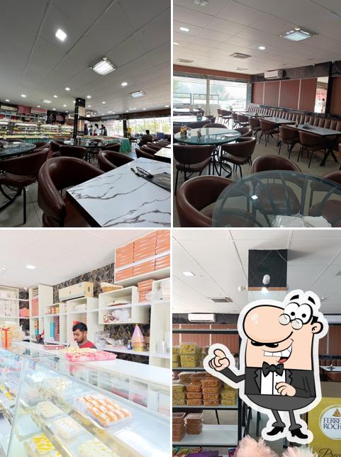 The interior of Kaushalya Sweets