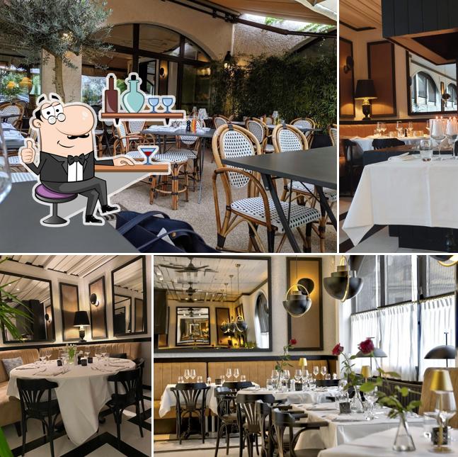 Dai un'occhiata agli interni di Auberge de Vandœuvres