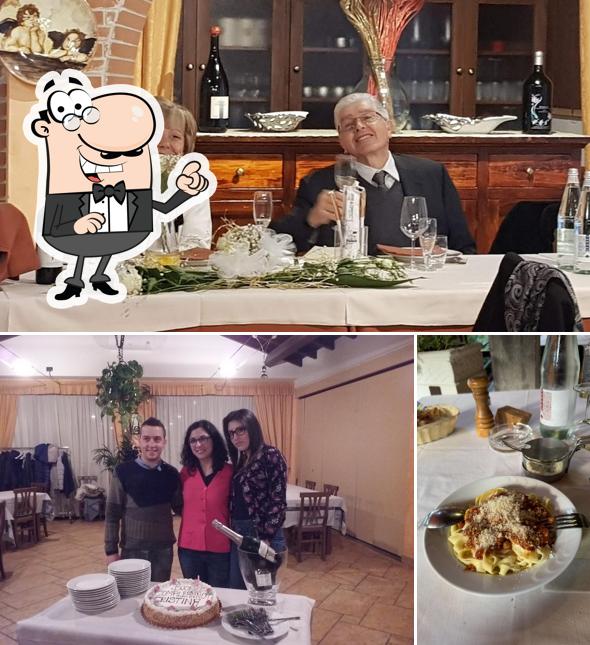 La foto di interni e bevanda da Albergo Ristorante Pizzeria Al Cantuccio