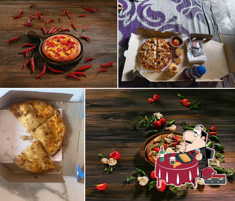 Waffles at Domino's Pizza