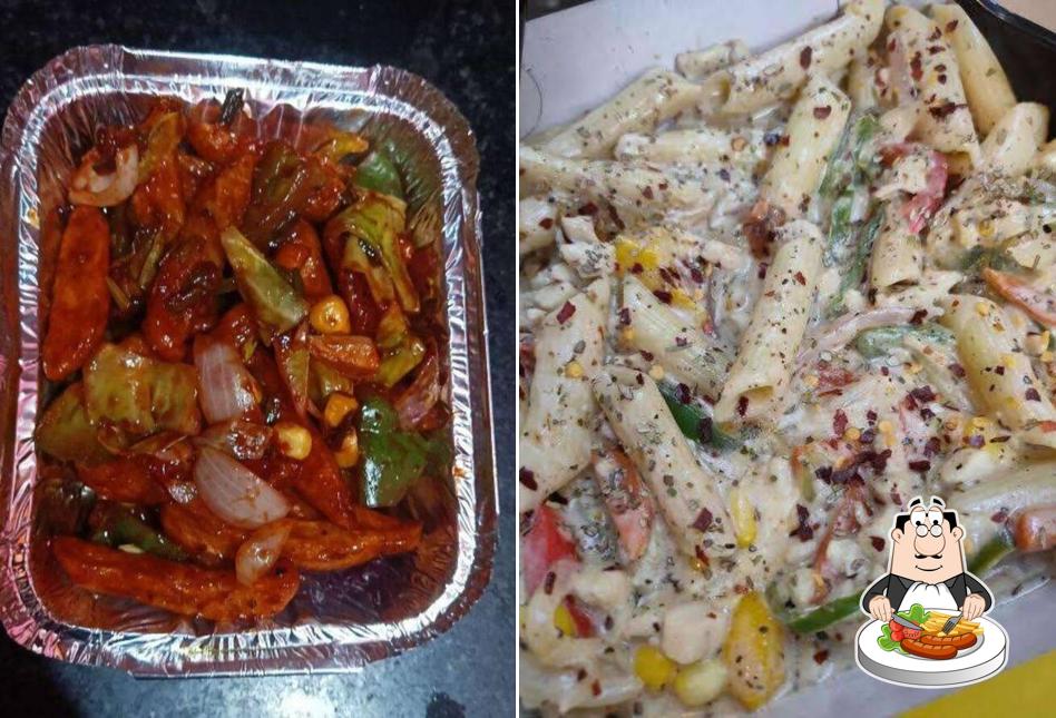 Food at Fast Food Point