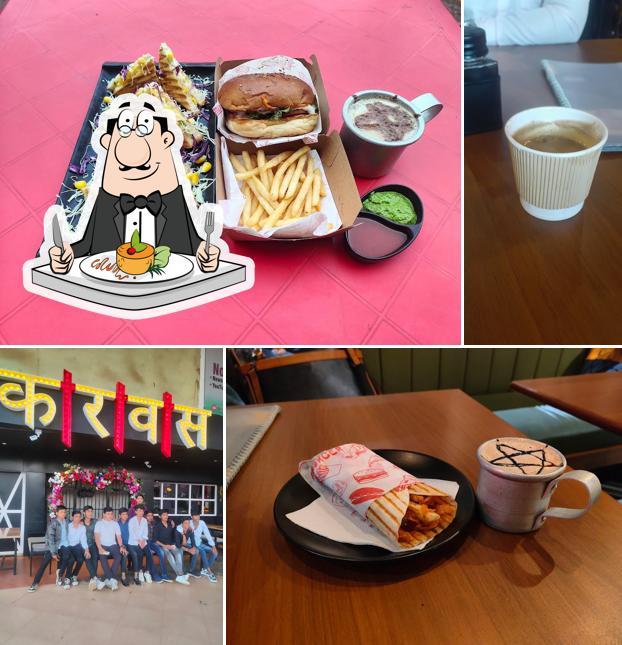 Food at KARAVAS Cafe