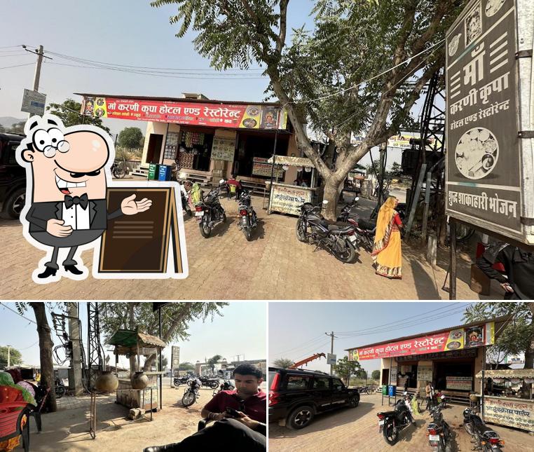 You can get some fresh air outside Maa Karni Kripa Hotel