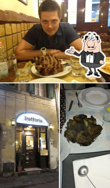 Gli interni di Trattoria La Burrasca