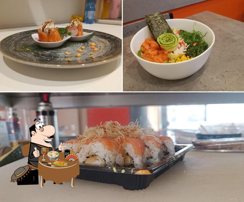 Platti al Sushi panda, Rosticceria cinese