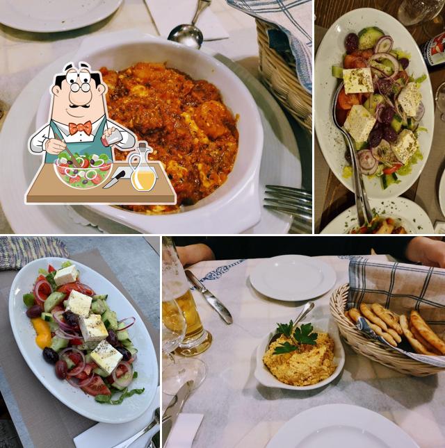 Insalata greca al Taverna Apollo