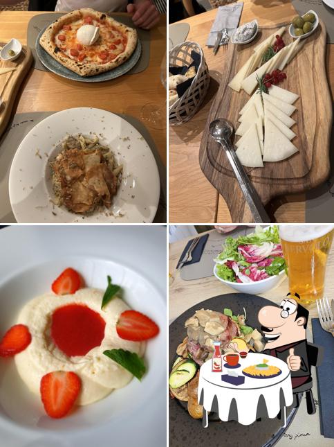 Piatto di formaggi al Tinjanski Vijulin Restaurant Pizzeria