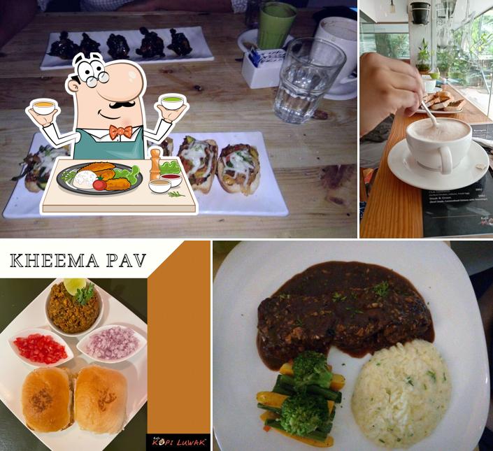 Meals at Kopi Luwak