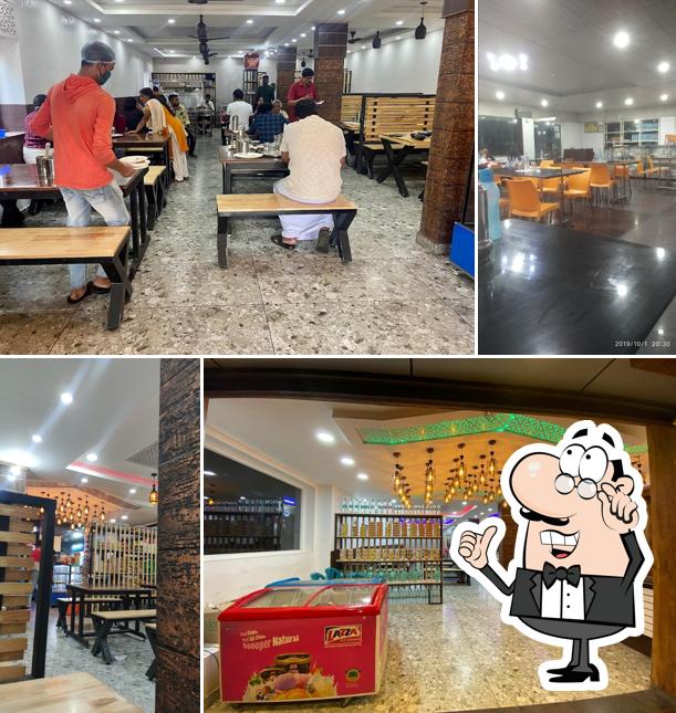 The interior of Al Buhari Restaurant