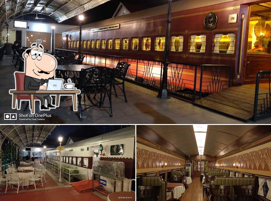 The interior of Bhopal Express