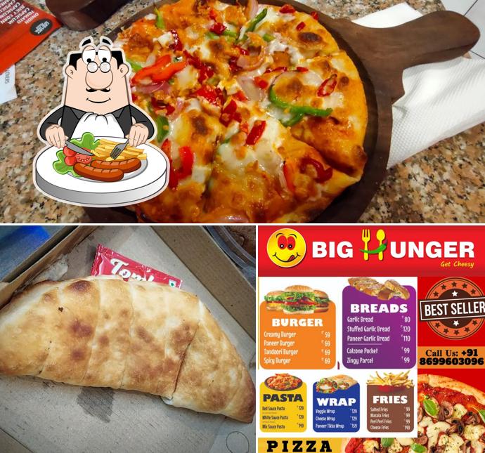 Food at Big Hunger Pizza - Best Pizza Restaurant in Zirakpur