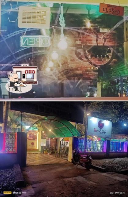 The exterior of Gen Z Cafe