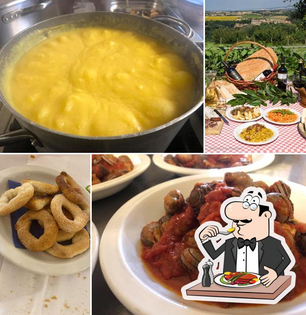 Cibo al Ristorante La Casetta