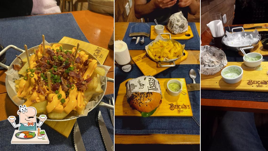 Platos en Beiço's Burguer