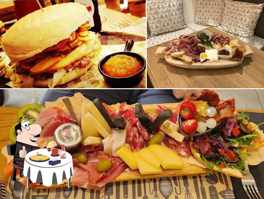 Piatto di formaggi al Bacco Bistrot