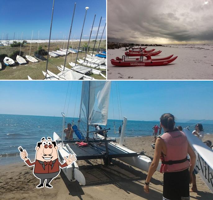 Cibo al Yachting Club Versilia