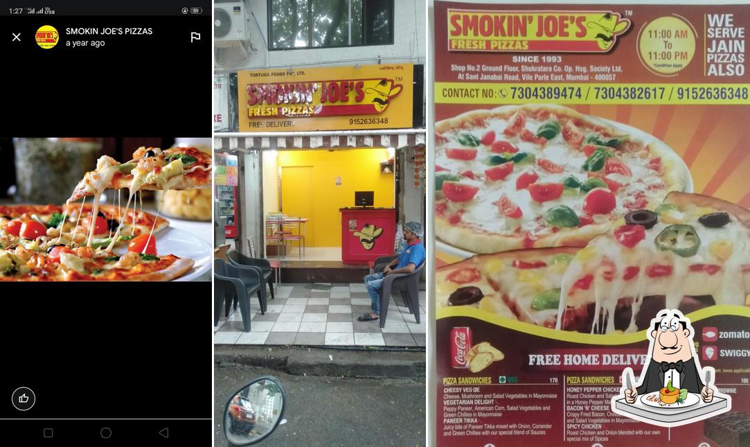 Food at SMOKIN' JOE'S PIZZAS