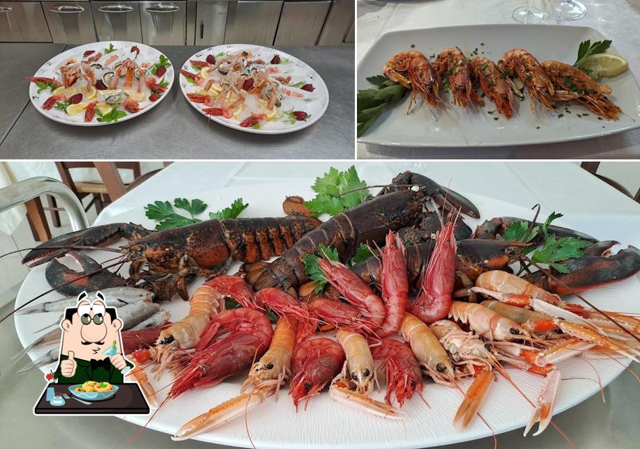 Cibo al Ristorante Pizzeria La Ruota - Specialità Pesce