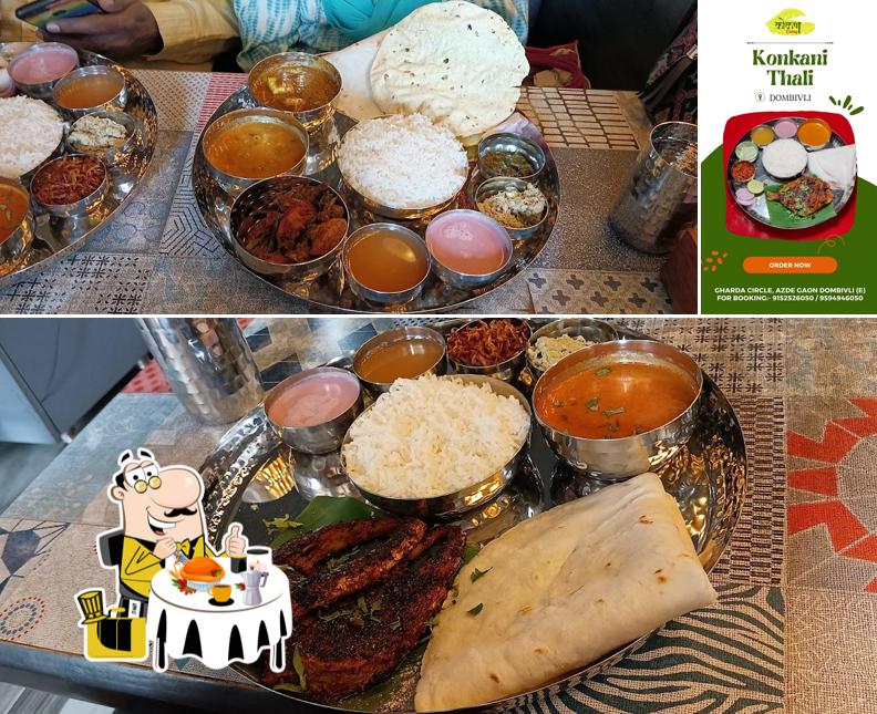 Food at Konkan Curry Seafood Restaurant